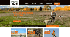 Desktop Screenshot of montanawildlife.org
